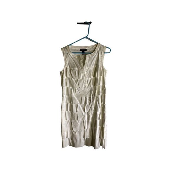 Alfani White Sundress- White- Knee Length- Size 6 - Picture 1 of 5